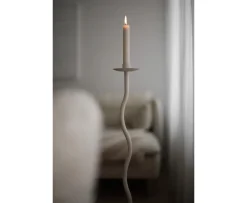 Cooee Design Curved Golv Ljusstake Sand 75cm