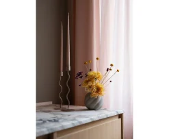 Cooee Design Curved Ljusstake Sand 26cm