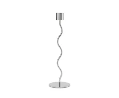 Cooee Design Curved Ljusstake Stainless Steel 26cm
