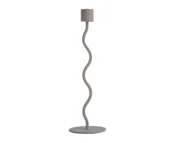 Cooee Design Curved Ljusstake Taupe 26cm