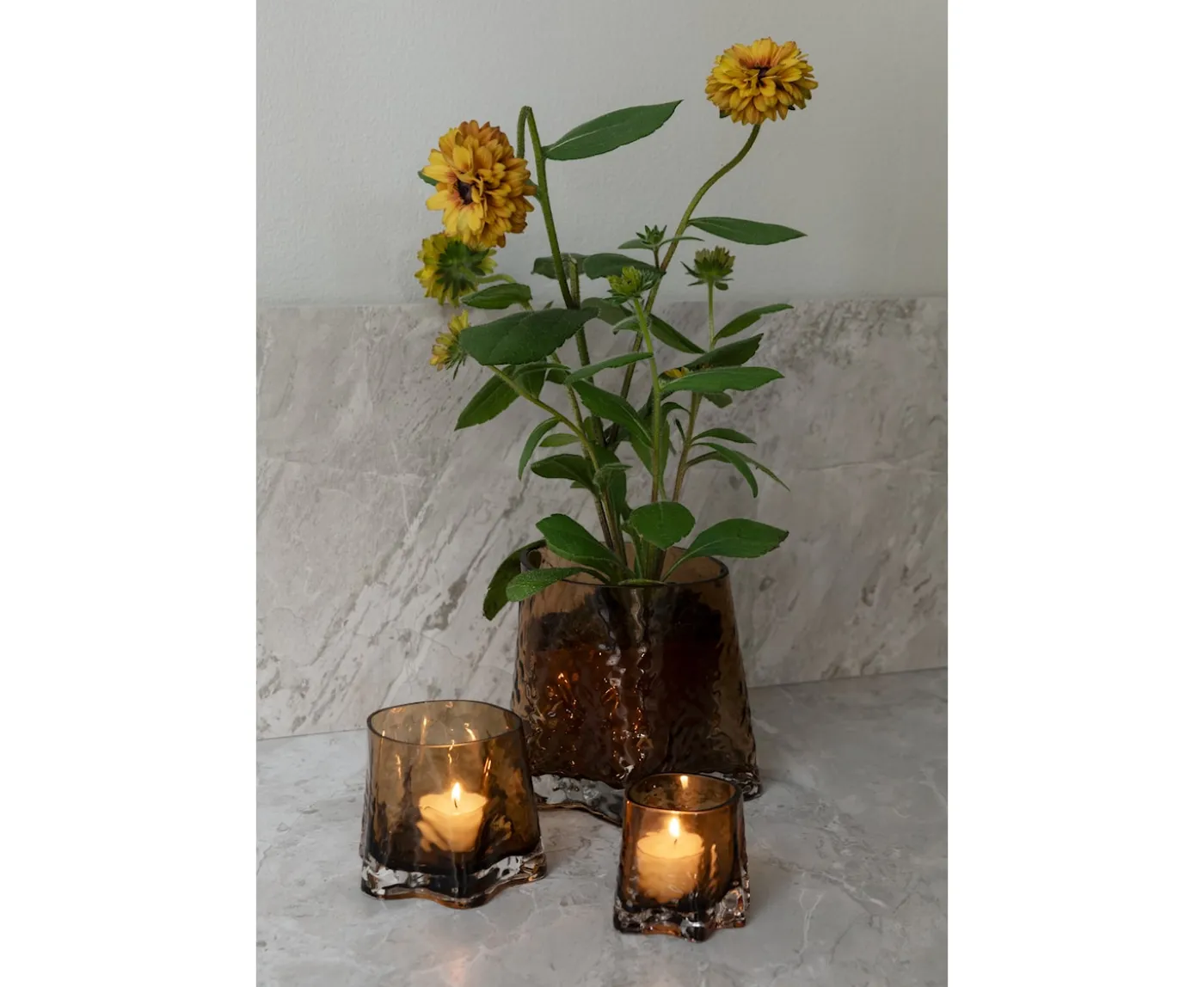 Cooee Design Gry Ljuslykta Cognac Medium