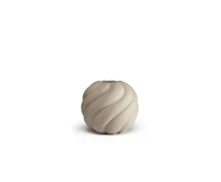 Cooee Design Twist Ball Vas Sand 12cm
