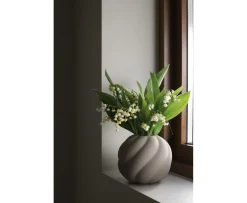 Cooee Design Twist Ball Vas Sand 12cm