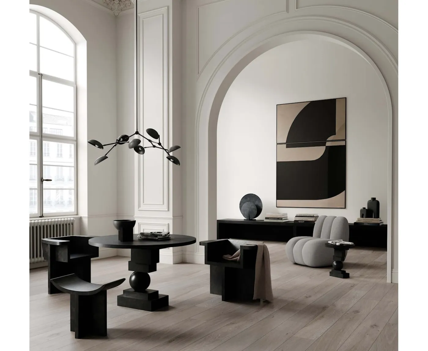101 Copenhagen AD Golvlampa Oxidized