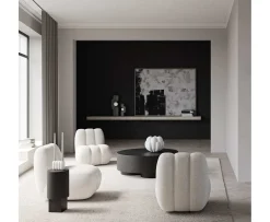101 Copenhagen Bloom Vas Bone White Mini