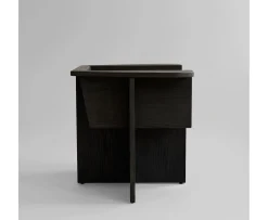 101 Copenhagen Brutus Loungestol Coffee Black Oak