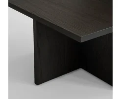 101 Copenhagen Brutus Soffbord Coffee Black Oak 60x60