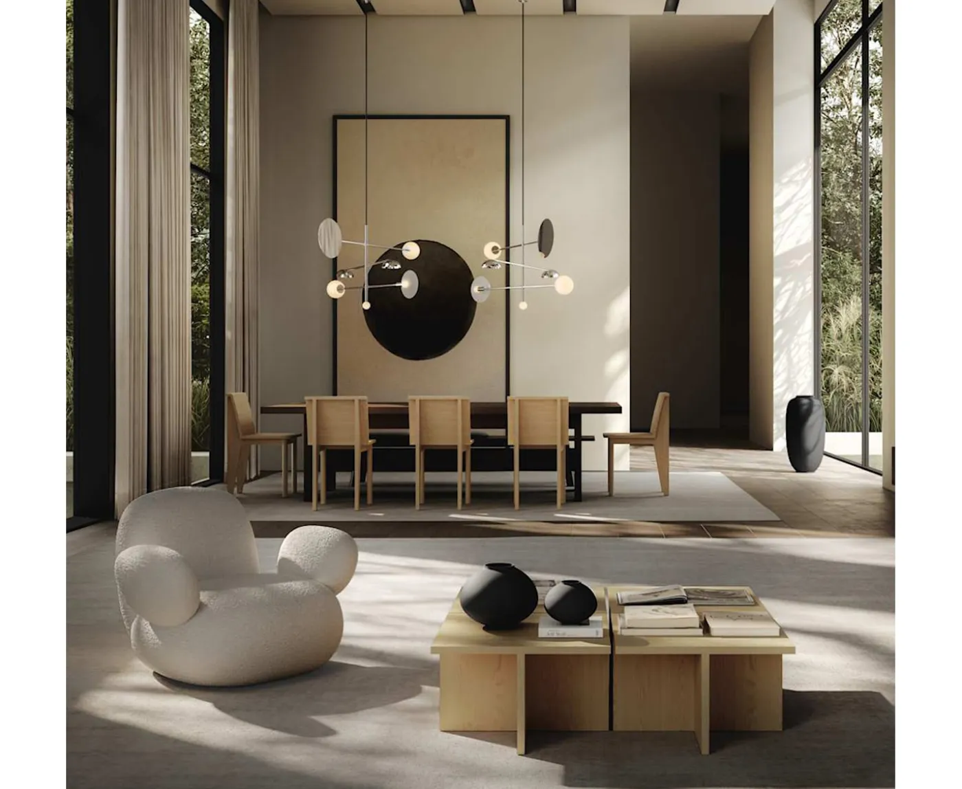 101 Copenhagen Brutus Soffbord Natural Oak 60x60