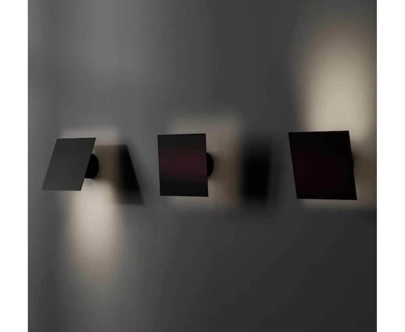 101 Copenhagen Chameleon Vägglampa Burned Black 20x20