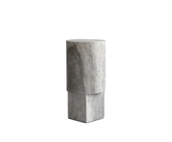 101 Copenhagen Column Bord Silver Travertine