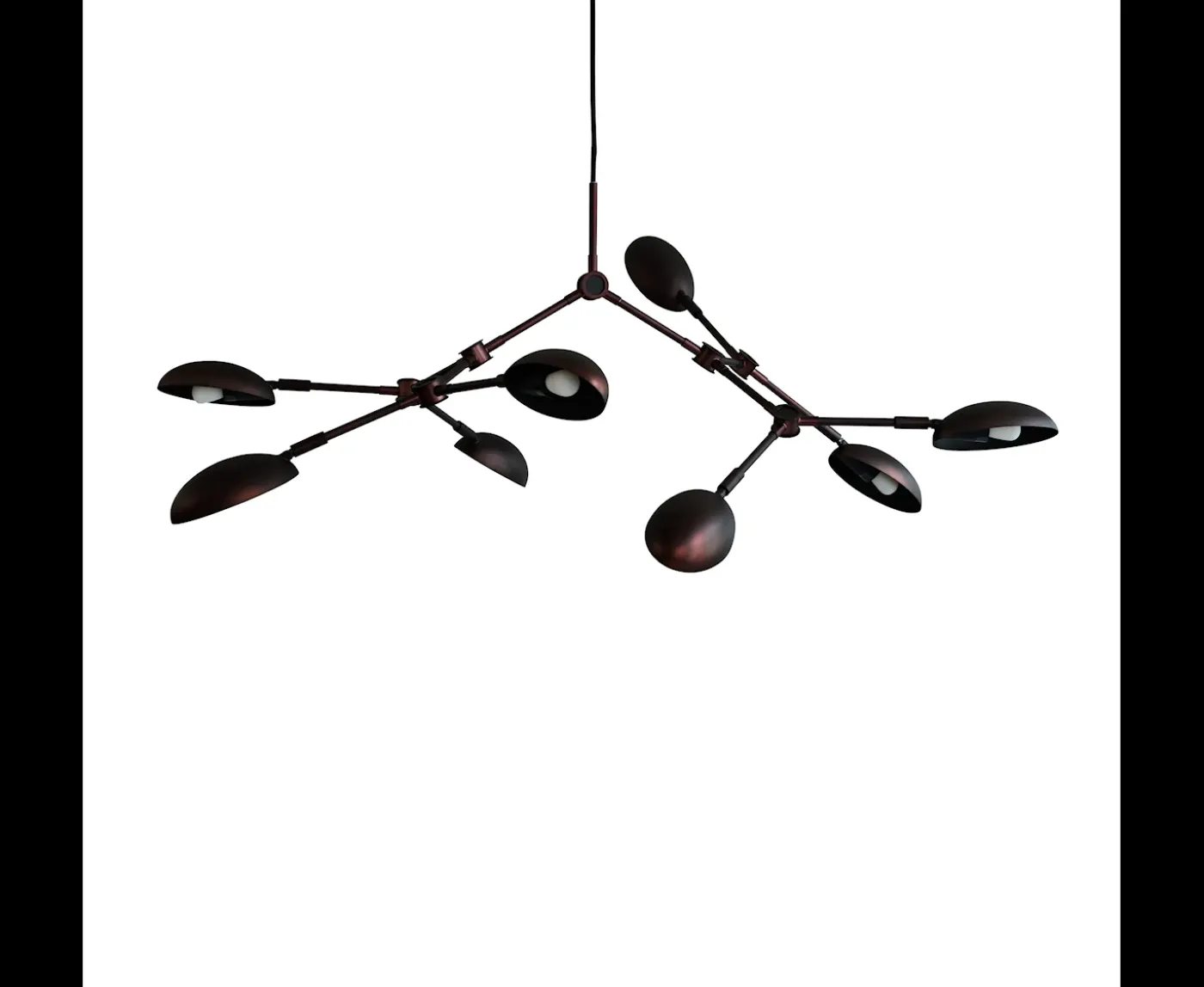 101 Copenhagen Drop Mini Taklampa Burned Black 111cm