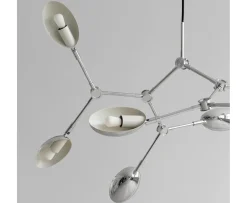 101 Copenhagen Drop Mini Taklampa Chrome 111cm