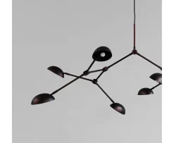 101 Copenhagen Drop Taklampa Burned Black 154cm