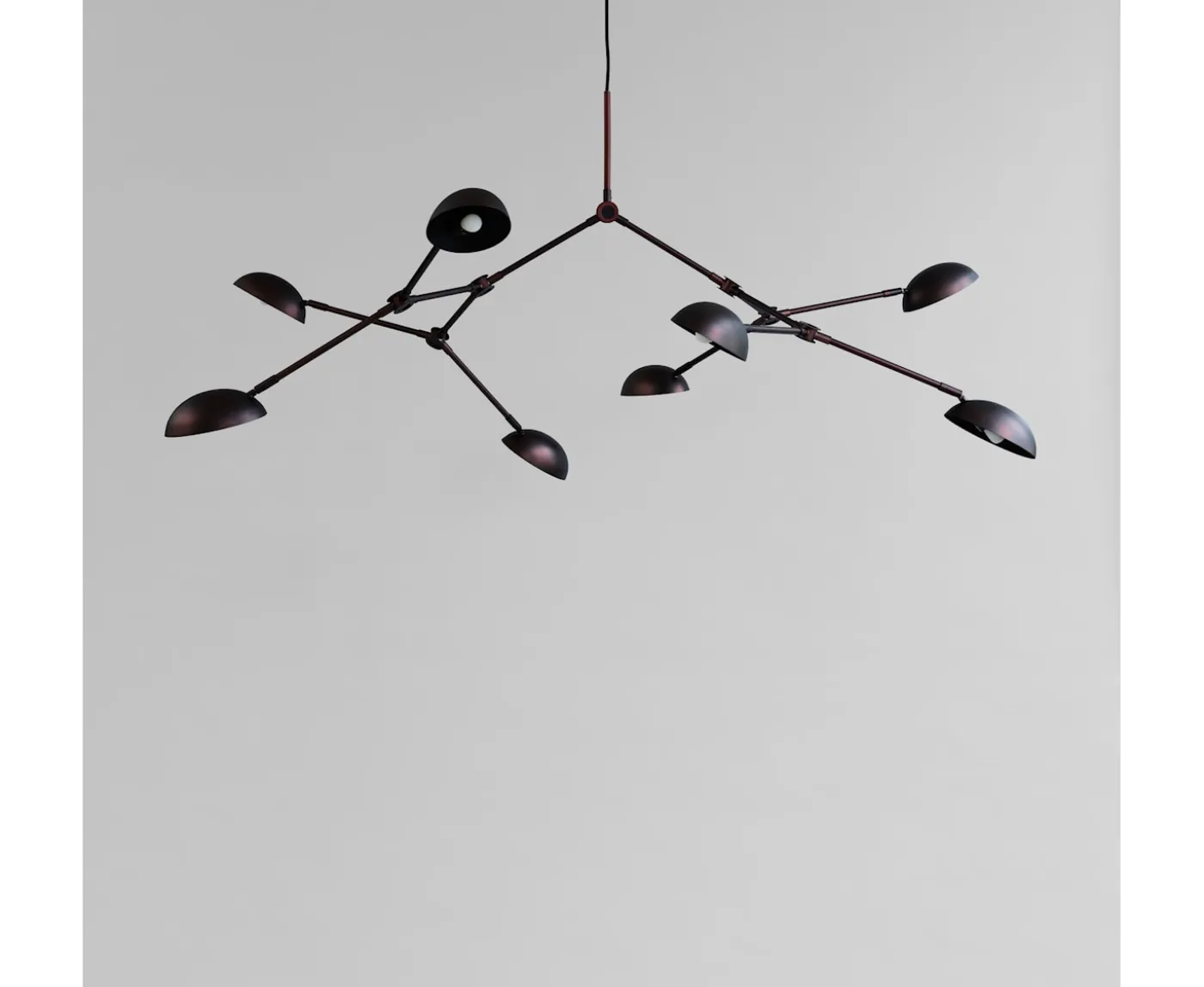 101 Copenhagen Drop Taklampa Burned Black 154cm