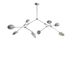101 Copenhagen Drop Taklampa Chrome 154cm