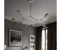 101 Copenhagen Drop Taklampa Chrome 154cm