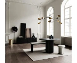 101 Copenhagen Dusk Vägglampa Burned Black