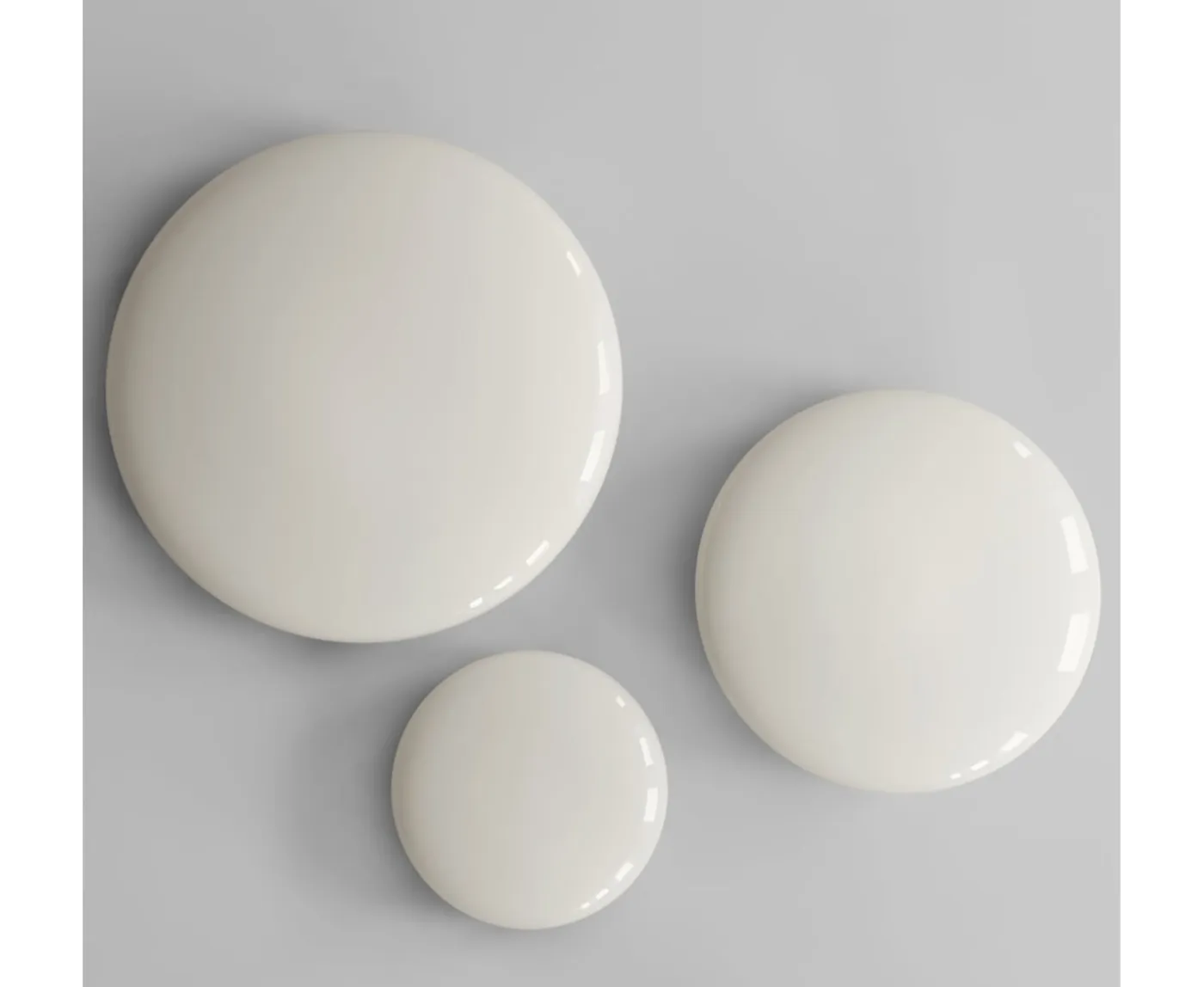 101 Copenhagen Hikari Vägglampa Opal White Ø45