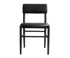 101 Copenhagen Nama Matstol Coffee Black/Aniline Leather Black