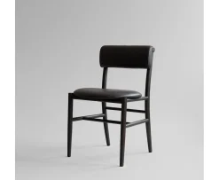101 Copenhagen Nama Matstol Coffee Black/Aniline Leather Black