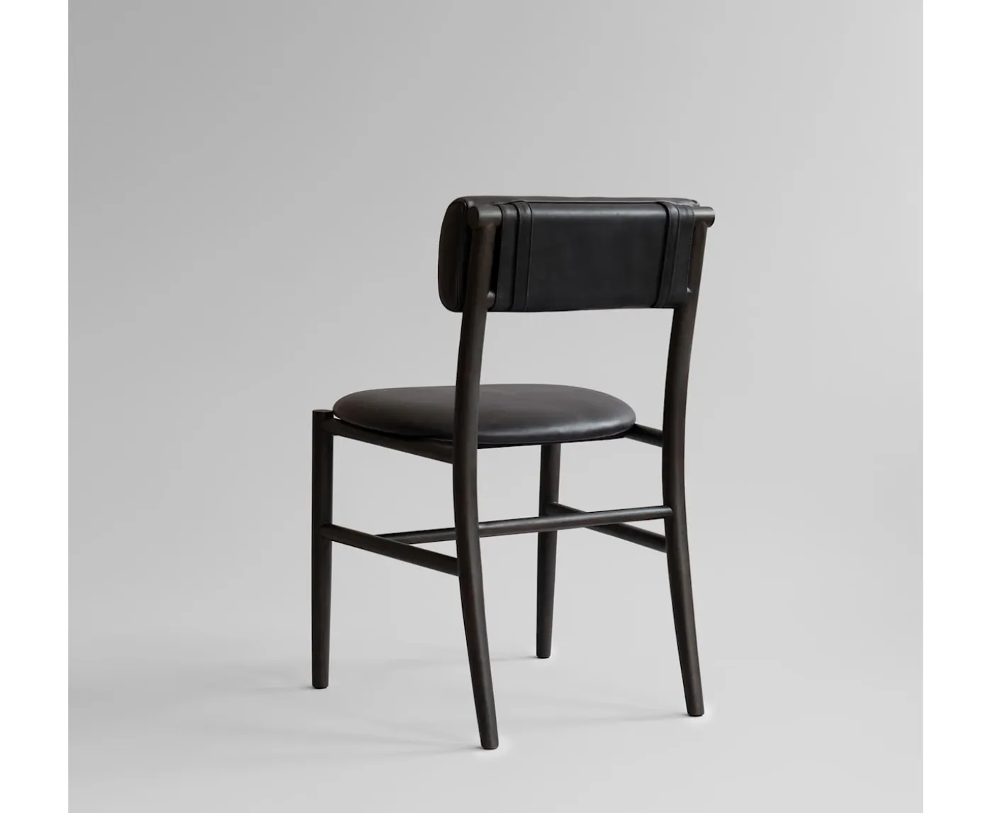 101 Copenhagen Nama Matstol Coffee Black/Aniline Leather Black
