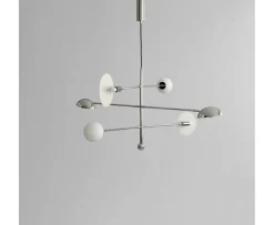 101 Copenhagen Sahn Taklampa Chrome 125cm