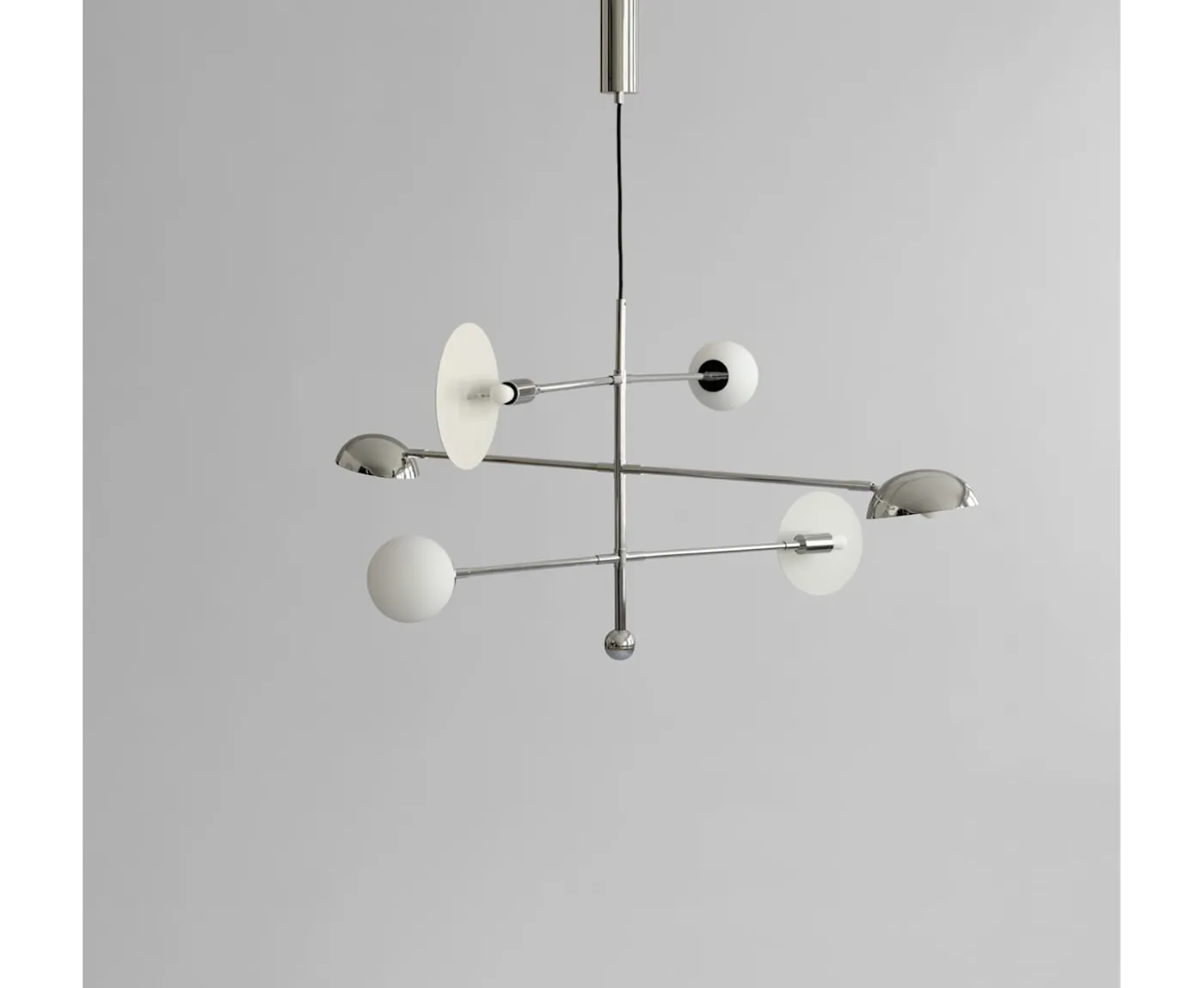 101 Copenhagen Sahn Taklampa Chrome 125cm