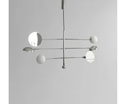 101 Copenhagen Sahn Taklampa Chrome 125cm