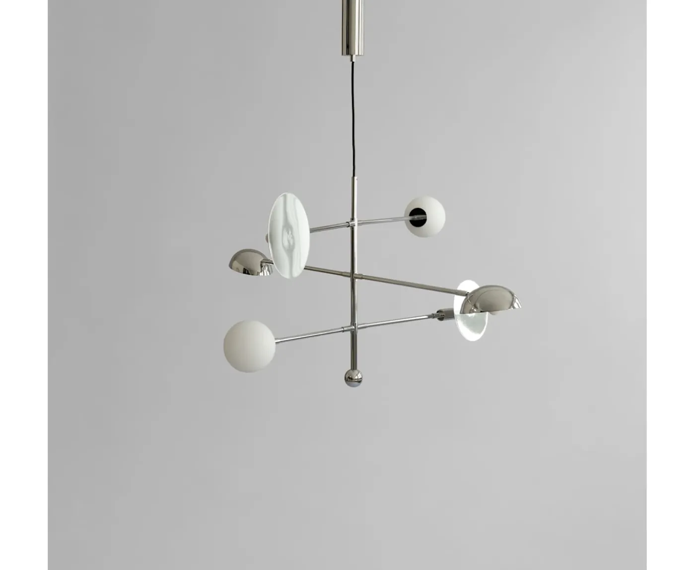 101 Copenhagen Sahn Taklampa Chrome 125cm