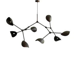 101 Copenhagen Stingray Taklampa Burned Black Grande 177cm