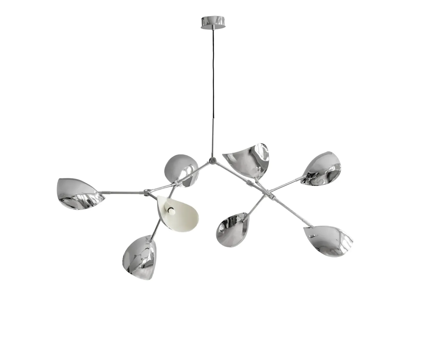 101 Copenhagen Stingray Taklampa Chrome 152cm