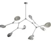 101 Copenhagen Stingray Taklampa Chrome Grande 177cm