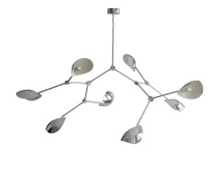 101 Copenhagen Stingray Taklampa Chrome Grande 177cm