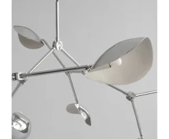 101 Copenhagen Stingray Taklampa Chrome Grande 177cm