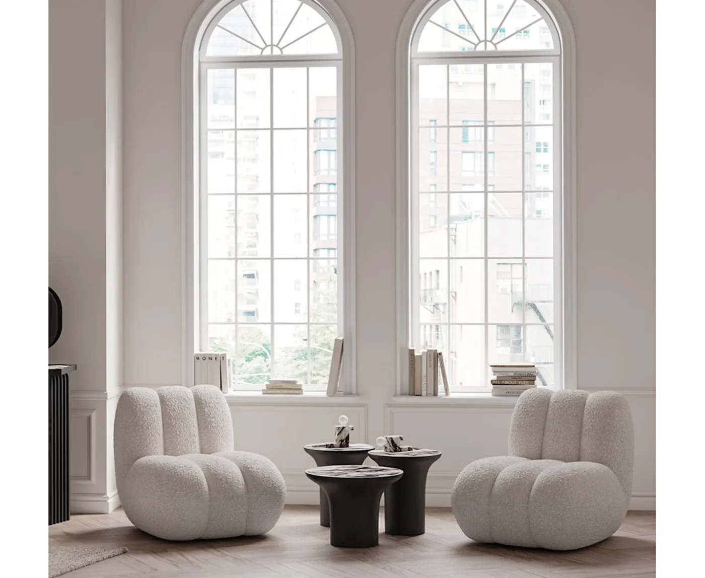 101 Copenhagen Toe Loungestol Off White