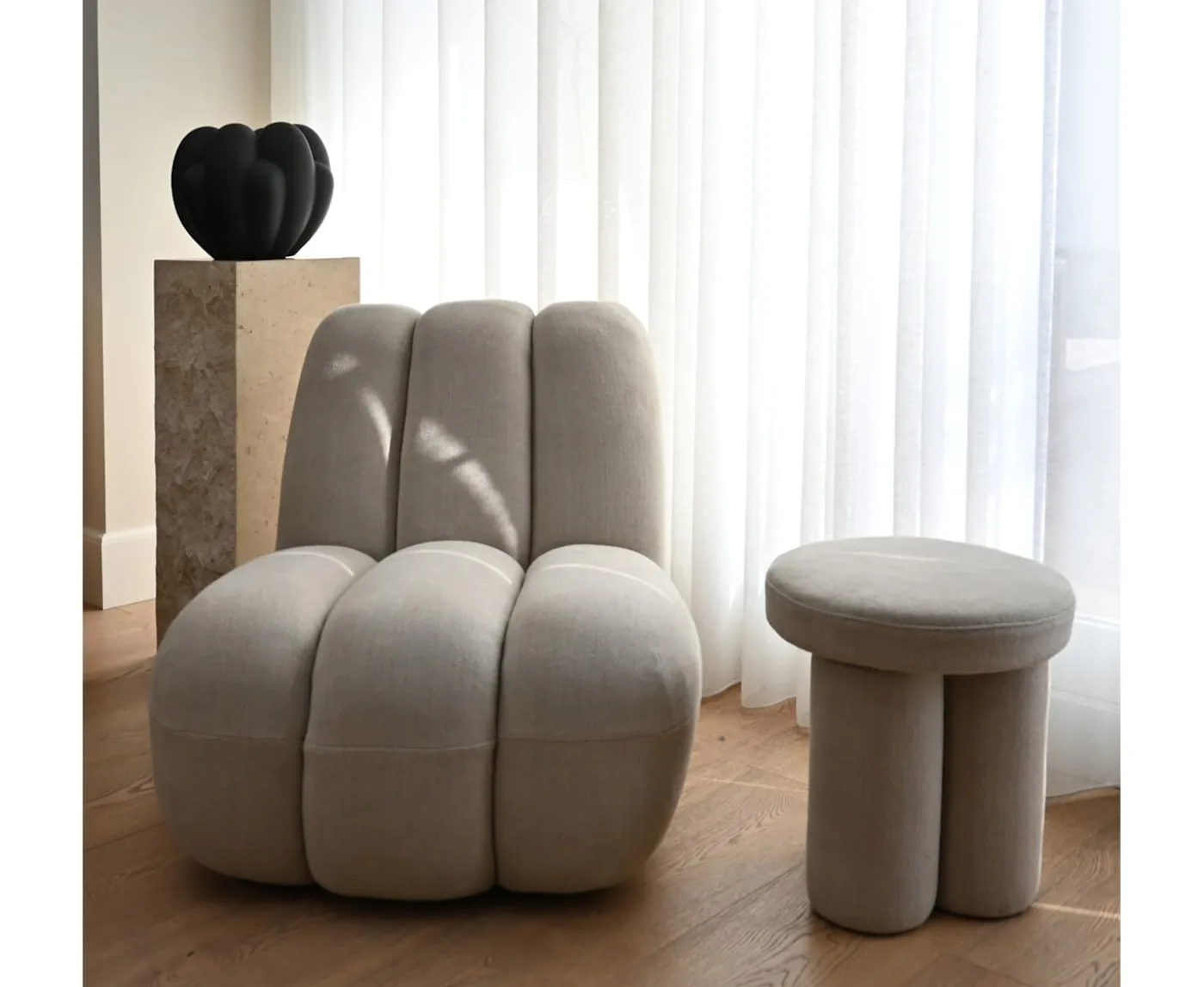 101 Copenhagen Toe Loungestol Sand