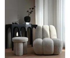 101 Copenhagen Toe Loungestol Sheepskin Sandshell