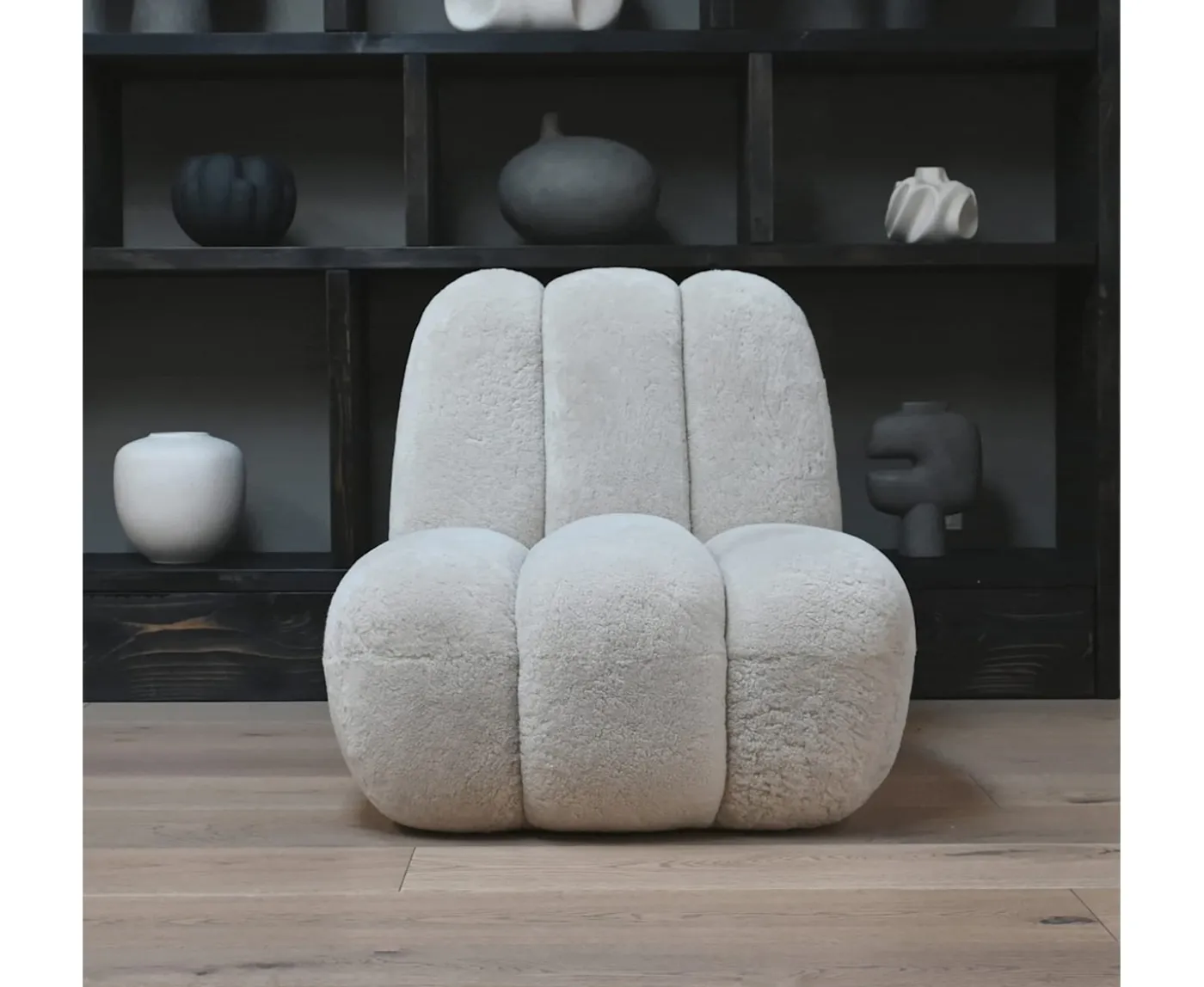 101 Copenhagen Toe Loungestol Sheepskin Sandshell
