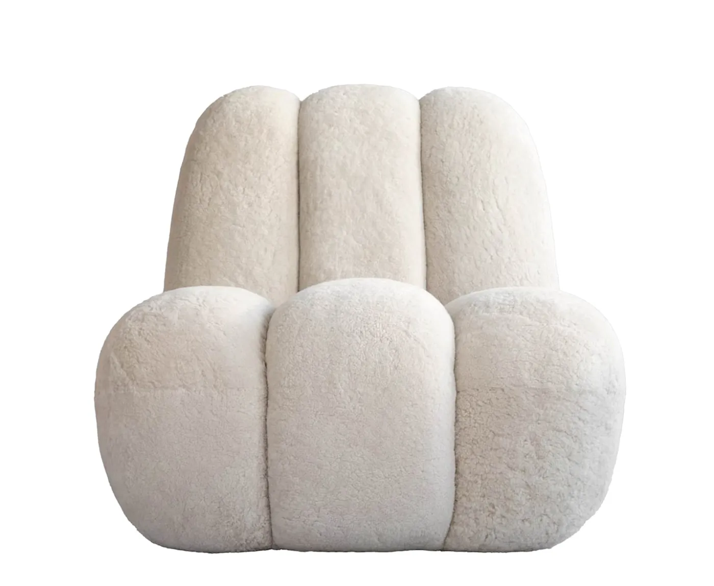 101 Copenhagen Toe Loungestol Sheepskin Sandshell