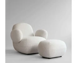 101 Copenhagen Toe Ottoman Fotpall Off White 60x45