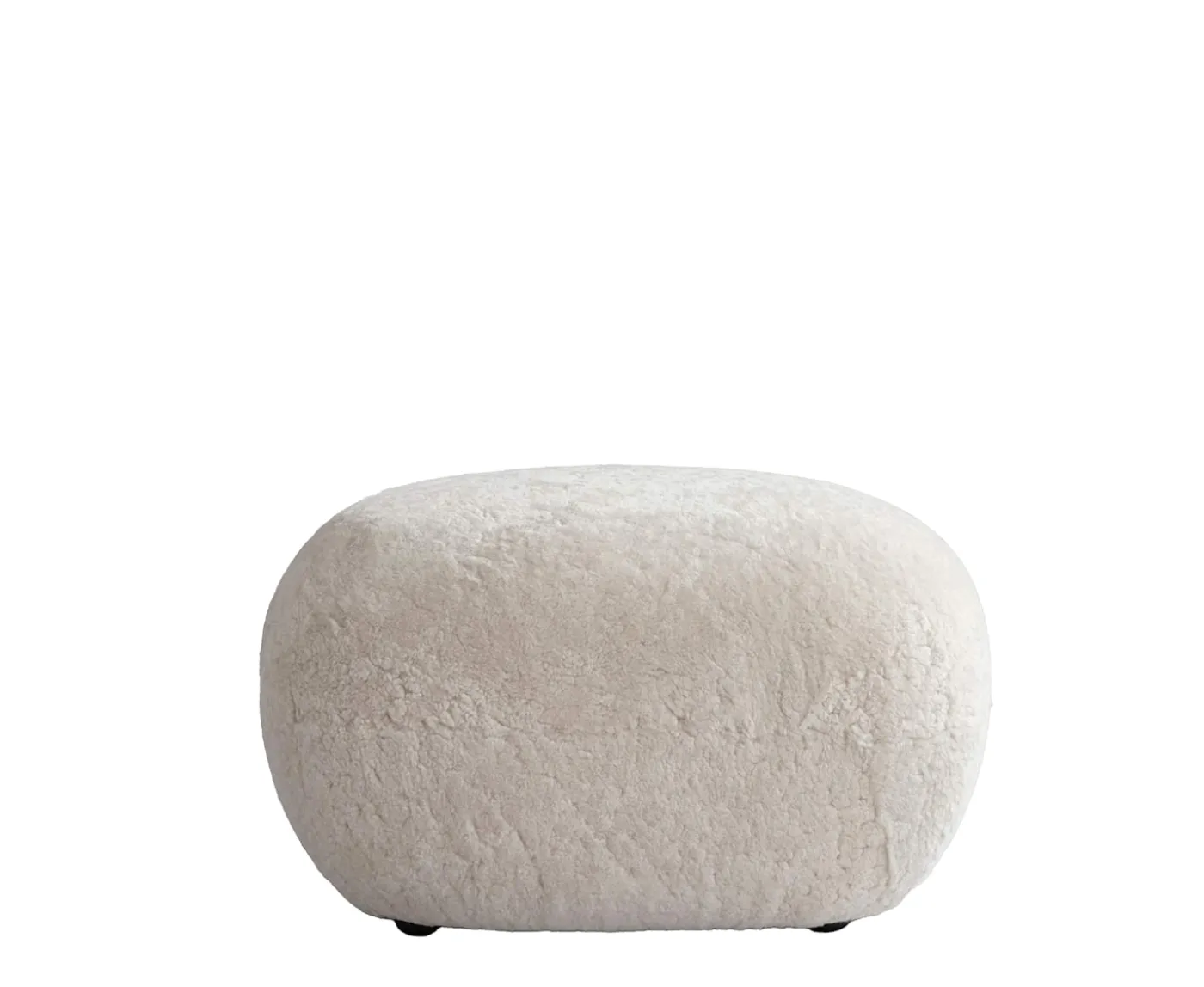 101 Copenhagen Toe Ottoman Fotpall Sheepskin Sandshell 60x45