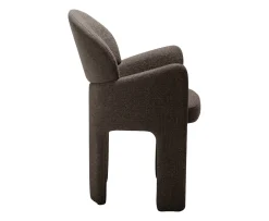 Dan Form Aole Karmstol Major Brown Bouclé