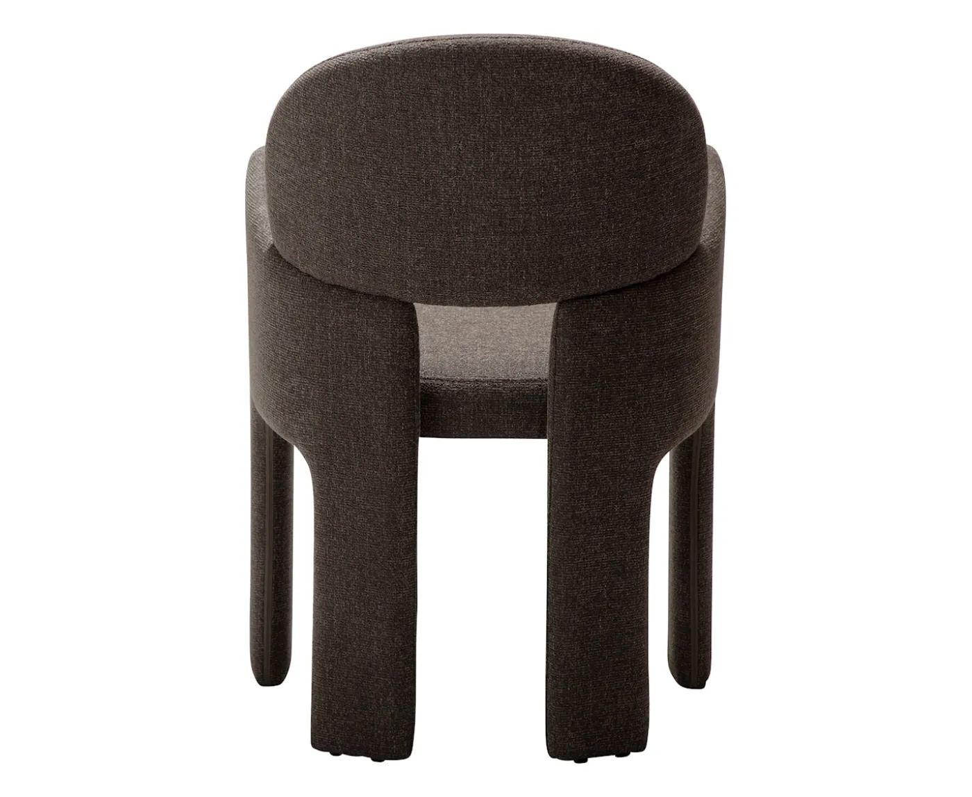 Dan Form Aole Karmstol Major Brown Bouclé