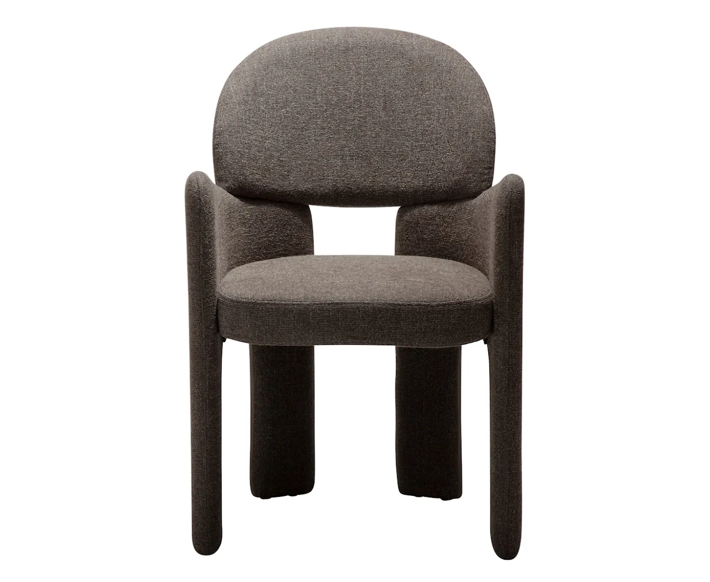 Dan Form Aole Karmstol Major Brown Bouclé