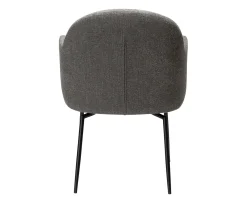 Dan Form Bae Swivel Karmstol Pebble Earth Bouclé/Black