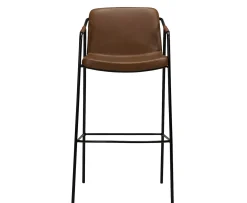 Dan Form Boto Barstol Konstläder Ljusbrun 68cm