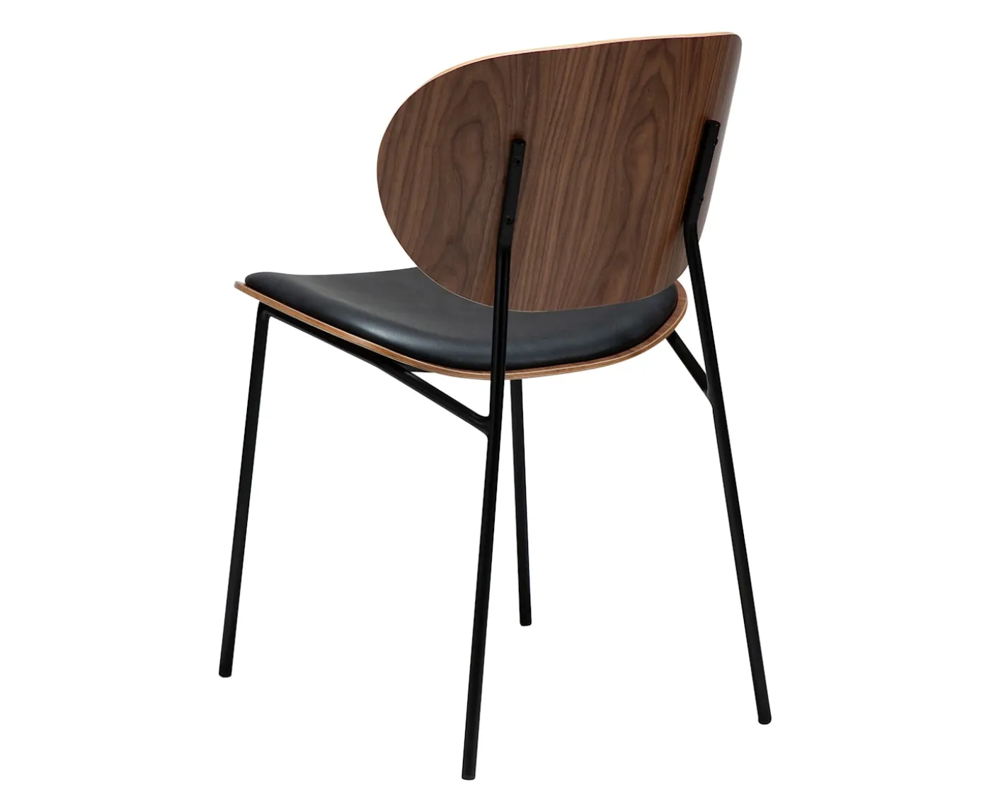 Dan Form Clementina Matstol Black/Walnut