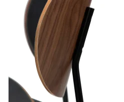 Dan Form Clementina Matstol Black/Walnut