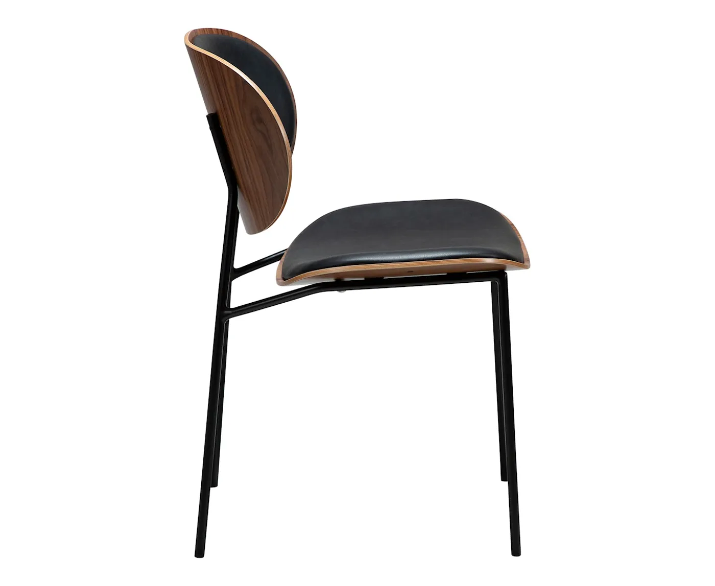 Dan Form Clementina Matstol Black/Walnut