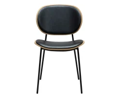 Dan Form Clementina Matstol Black/Whitewashed Oak